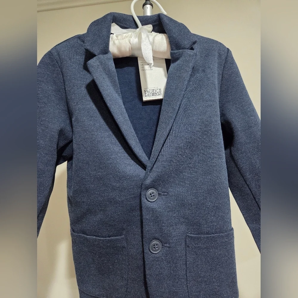 NWT H&M Kids Dark Blue Blazer sz.3-4 Y